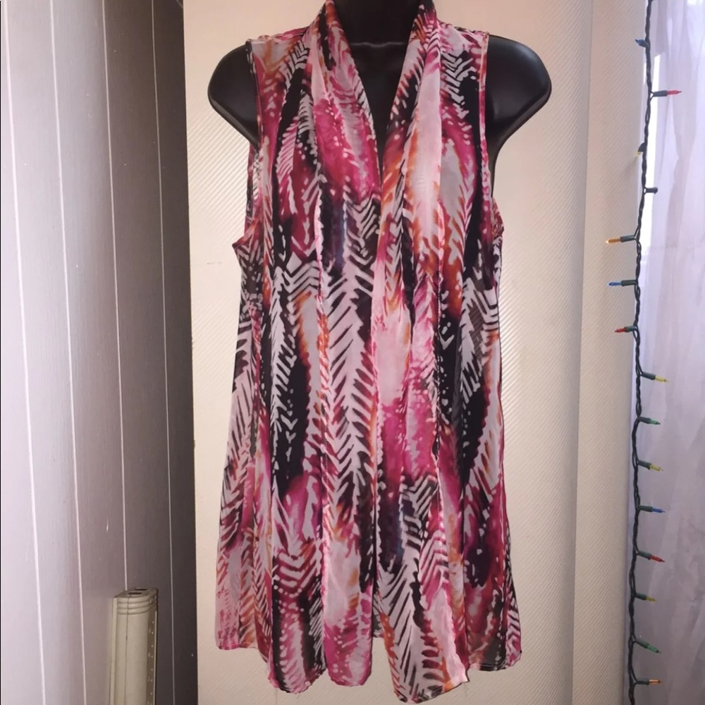 Multi color top vest